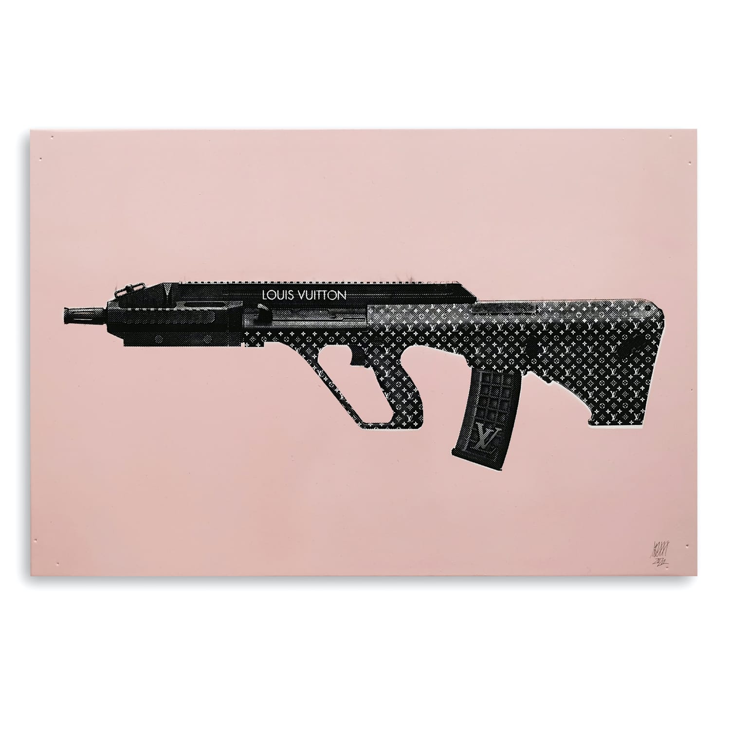Louis Vuitton Gun (Pink) – URBANSHIT GALLERY