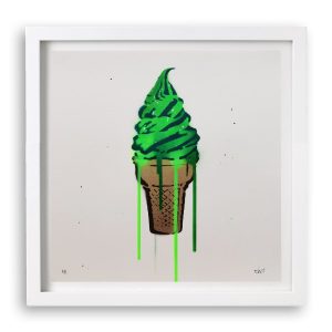 Neon Ice Cream (green)