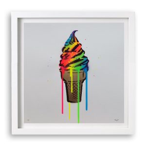 Neon Ice Cream (Rainbow)