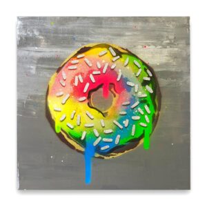 Rainbow Donut